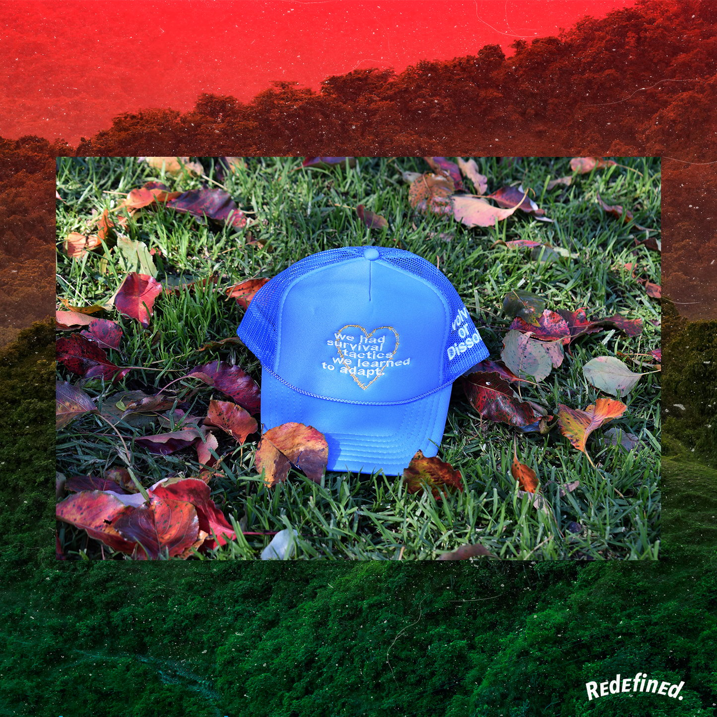 Survival Tactics Sky Blue Trucker Hat