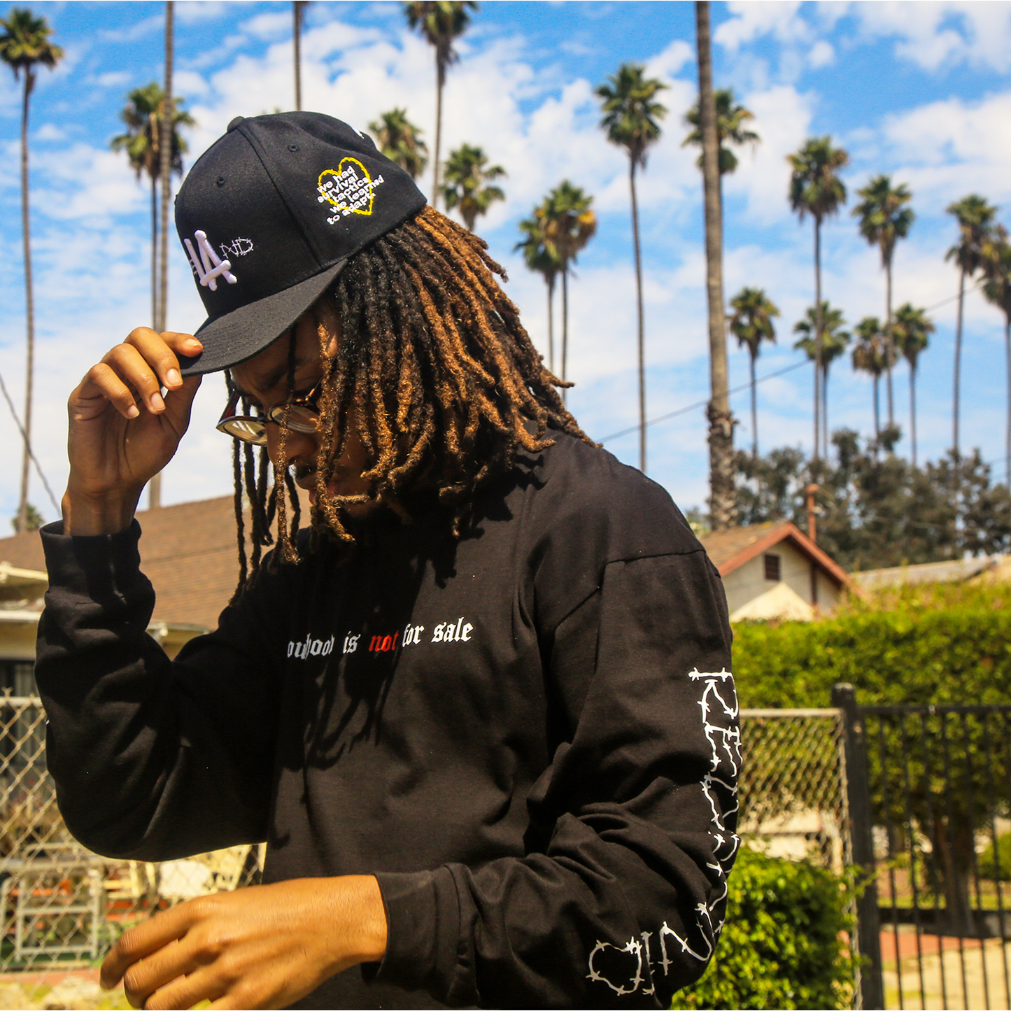 Our Hood is Not For Sale Long Sleeve Tee